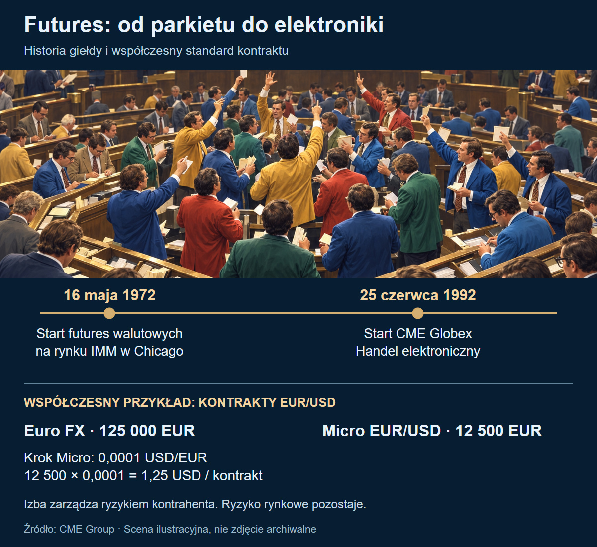 Futures: od parkietu do elektroniki